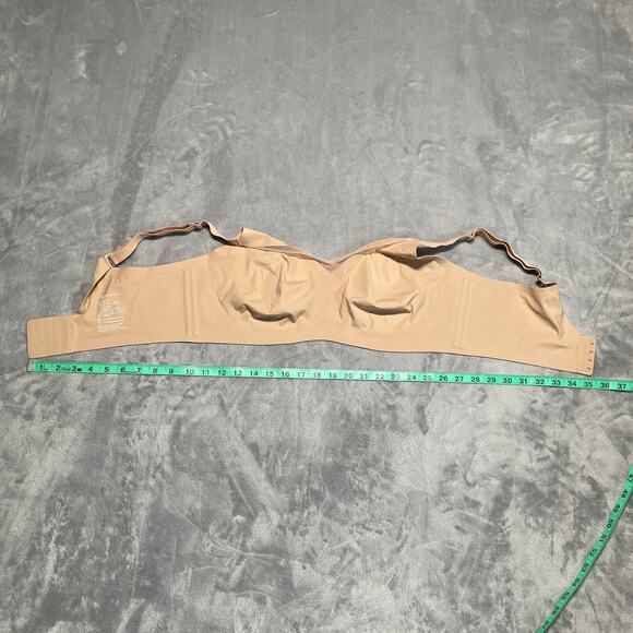 Honeylove CrossOver Bra Womens 2X Beige Wireless Comfort Support Mesh No Padding - Picture 5 of 7